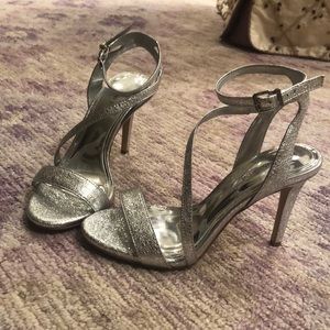 Gianni Bini silver heels